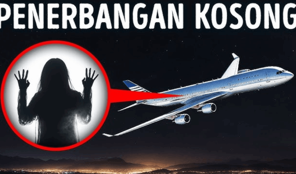 Pesawat Kosong Nyaris Tanpa Penumpang