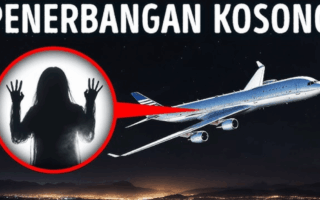 Pesawat Kosong Nyaris Tanpa Penumpang