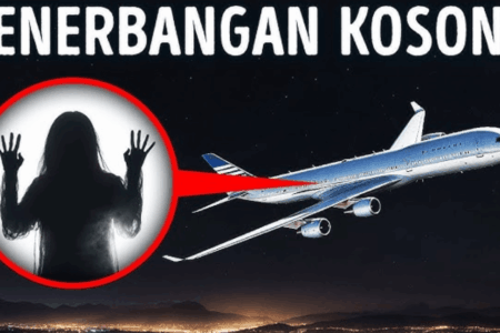 Pesawat Kosong Nyaris Tanpa Penumpang