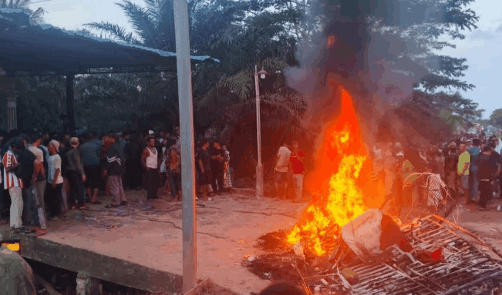 Polisi Palak Emak-Emak Viral