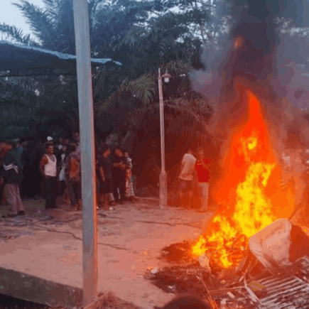 Polisi Palak Emak-Emak Viral