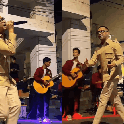 Giring Ganesha Musisi Jalanan