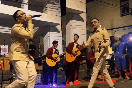 Giring Ganesha Musisi Jalanan