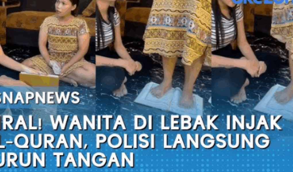 Viral Video Injak Alquran Lebak