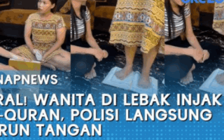 Viral Video Injak Alquran Lebak