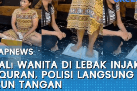 Viral Video Injak Alquran Lebak