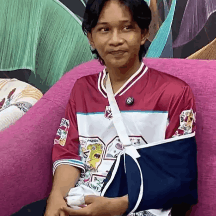 Fajar Sadboy Kecelakaan Tunggal