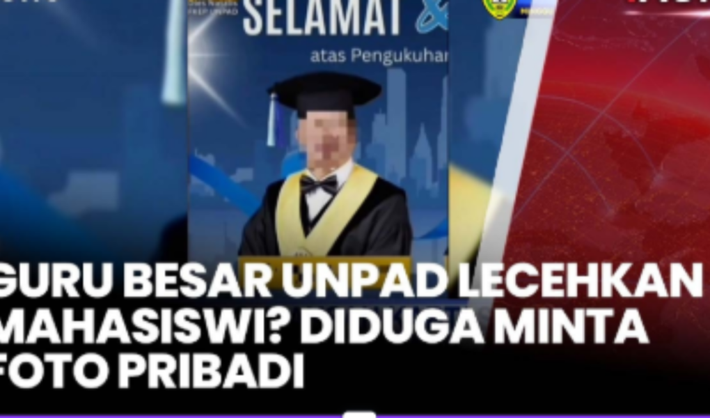 Guru Besar Unpad Dinonaktifkan