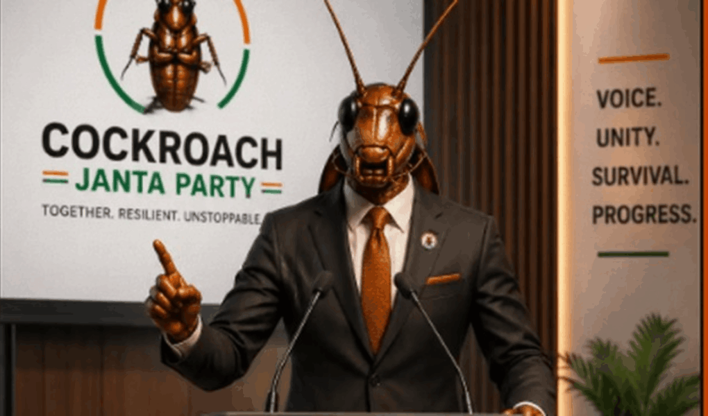 Partai Kecoak di India