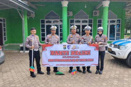 bakti religi - ilustrasi artikel Satlantas Polres Lampung Utara Laksanakan Bakti Religi Sambut Hari Bhayangkara ke-80