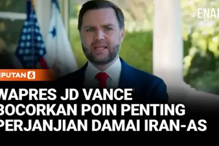 kesepakatan damai as-iran - ilustrasi artikel Wapres Vance: Kesepakatan Damai AS-Iran Buka Selat Hormuz