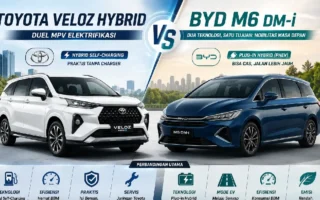 veloz vs byd - ilustrasi berita Harga Nyaris Seimbang, Toyota Veloz Hybrid dan BYD M6 DM-i Bersaing di Segmen MPV…