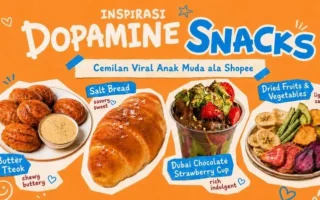 dopamine snacks - ilustrasi artikel Dopamine Snacks: Tren Cemilan Viral yang Digemari Gen Z