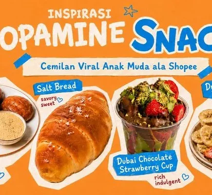 dopamine snacks - ilustrasi artikel Dopamine Snacks: Tren Cemilan Viral yang Digemari Gen Z