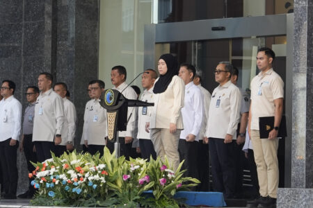 kemenkum ntb - ilustrasi artikel Kemenkum NTB Ikuti Apel Bersama Tiga Kementerian