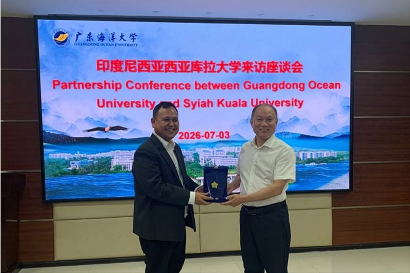 kolaborasi riset ai - ilustrasi berita USK dan Guangdong Ocean University Perkuat Kolaborasi Riset Berbasis AI