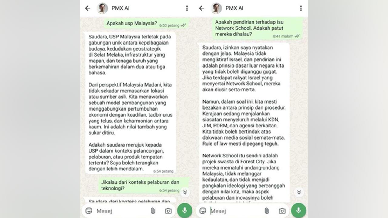 pmx ai Anwar Resmi Luncurkan PMX AI: Avatar Digital untuk Interaksi Publik… pmx ai - ilustrasi berita Anwar Resmi Luncurkan PMX AI: Avatar Digital untuk Interaksi Publik melalui WhatsApp