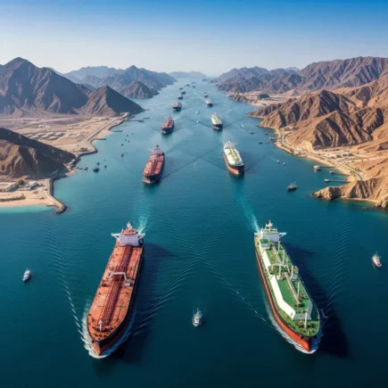 selat hormuz - ilustrasi berita Matikan Selat Hormuz! AS dan Irak Sepakati Jalur Pipa Minyak USD60 Miliar (Rp1.074…