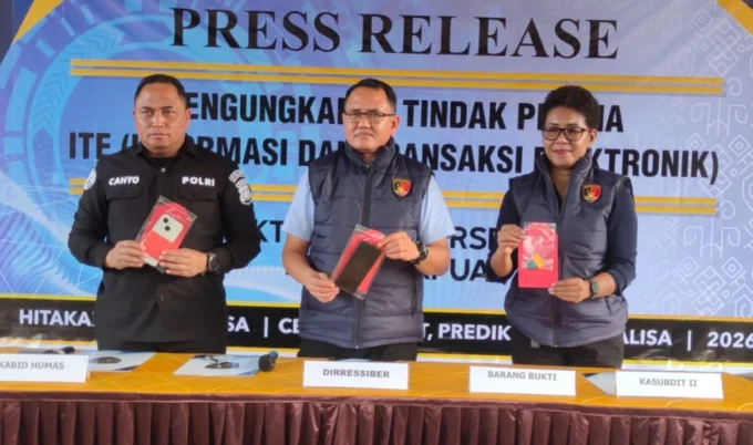 video asusila influencer - ilustrasi artikel Tiga Tersangka Kasus Video Asusila Influencer Jayapura