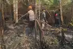 kebakaran lahan Kebakaran lahan di Tepi Jalan Trans Kalimantan kebakaran lahan - ilustrasi artikel Kebakaran lahan sambar tepi Jalan Trans Kalimantan, petugas gabungan lakukan…