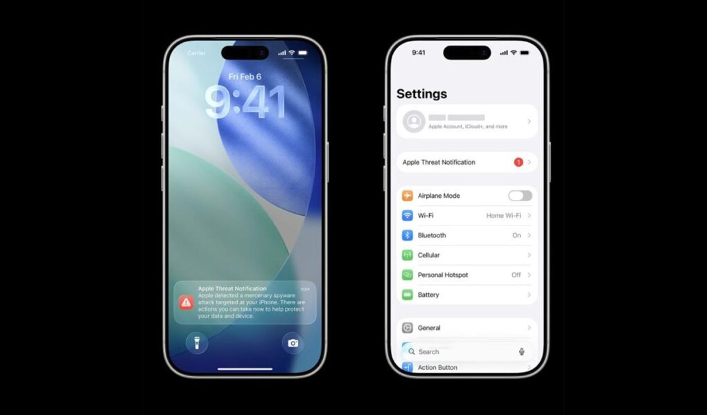 notifikasi ancaman iphone - ilustrasi berita Apple tingkatkan keselamatan iPhone melalui notifikasi ancaman baru