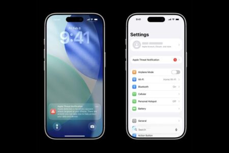 notifikasi ancaman iphone - ilustrasi berita Apple tingkatkan keselamatan iPhone melalui notifikasi ancaman baru