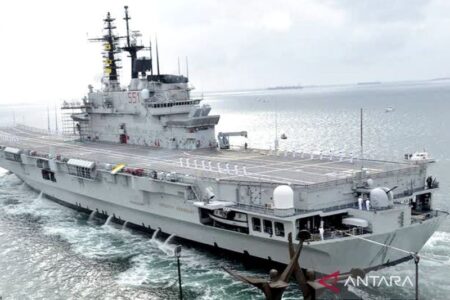 pangkalan kapal induk - ilustrasi berita TNI AL pastikan pangkalan kapal induk di Lampung siap sambut Garibaldi