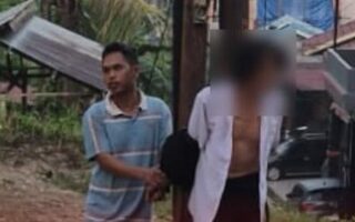 pria diikat tiang listrik - ilustrasi artikel Pria Diikat Tiang Listrik di Samarinda, Diketahui Bawa Kabur Istri Orang