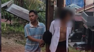 pria diikat tiang listrik - ilustrasi artikel Pria Diikat Tiang Listrik di Samarinda, Diketahui Bawa Kabur Istri Orang