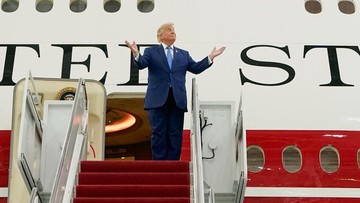 trump ganti pesawat - ilustrasi artikel Trump ganti pesawat saat Pulang dari KTT NATO di Turki